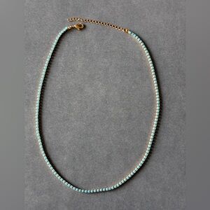 Turquoise Tennis Necklace